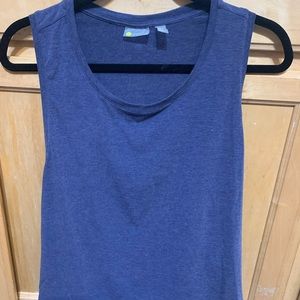 NORDSTROM BRAND ZELLA WOMENS XXL TANK TOP BLUE
